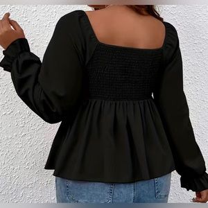 〰️Lantern Peplum Blouse〰️